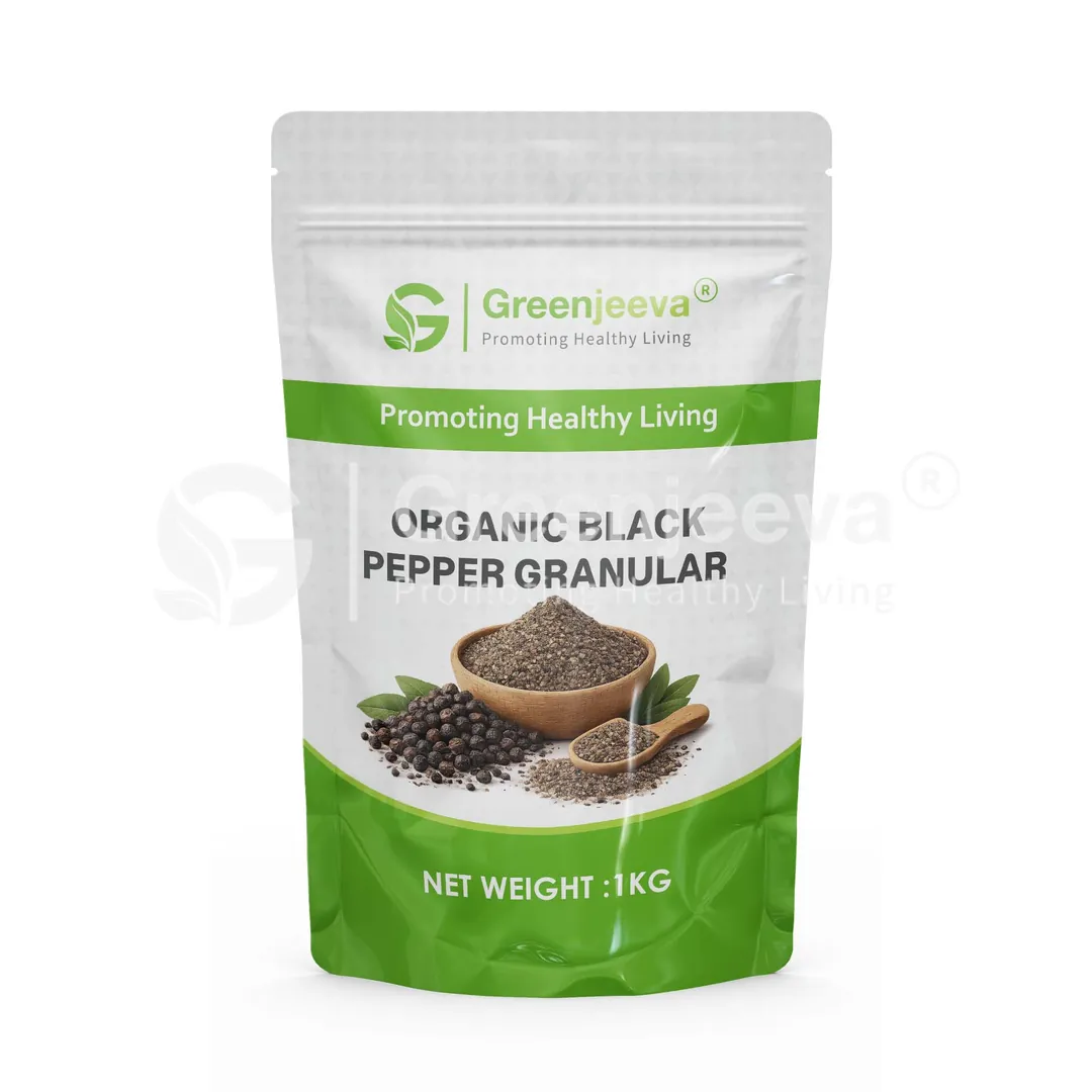 Organic Black Pepper Granular Pouch Organic Black Pepper Granular Pouch